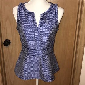 BR peplum top